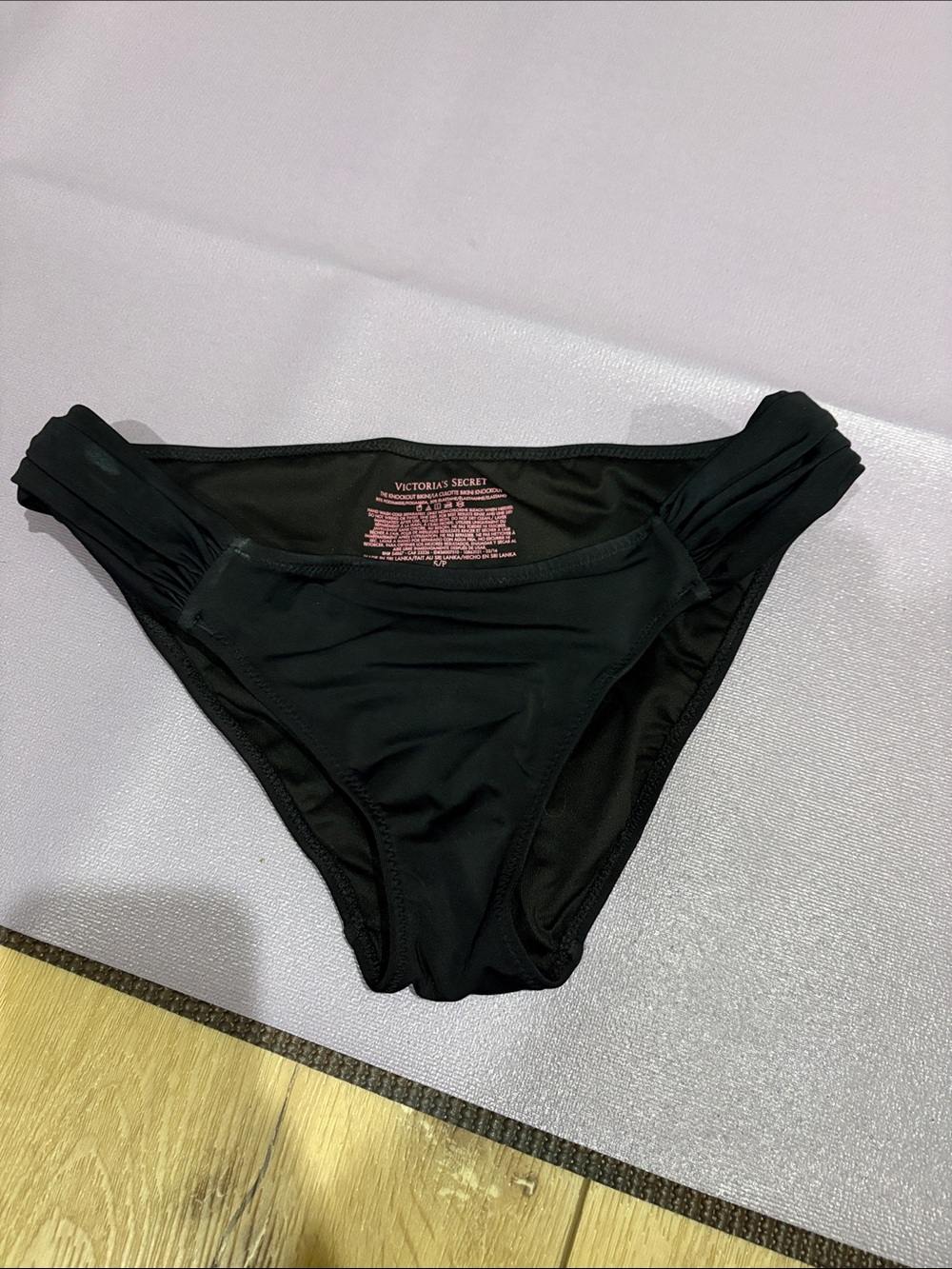 Victoria's Secret Black “The Knockout” Bikini Bottom